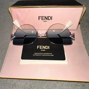 Fendi | Accessories | Fendi Ff 242s Scbne Cat Eye Sunglasses  display picture 1